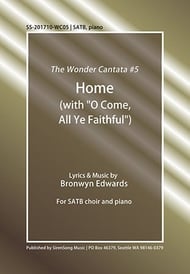 Home (with O Come All Ye Faithful!) SATB choral sheet music cover Thumbnail